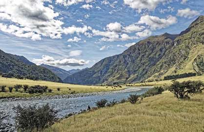 New-Zealand Mountains South-Island Mount-Aspiring Picture
