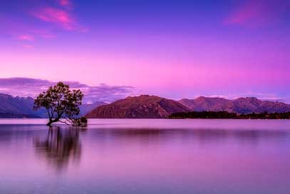 New-Zealand Mountains Clouds Sky Picture