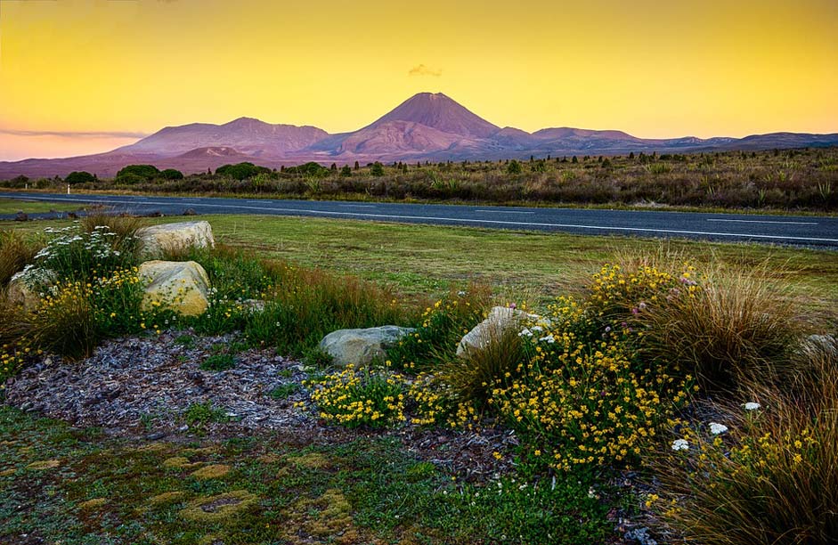 New-Zealand Lord-Who-Rings Volcano Tongariro