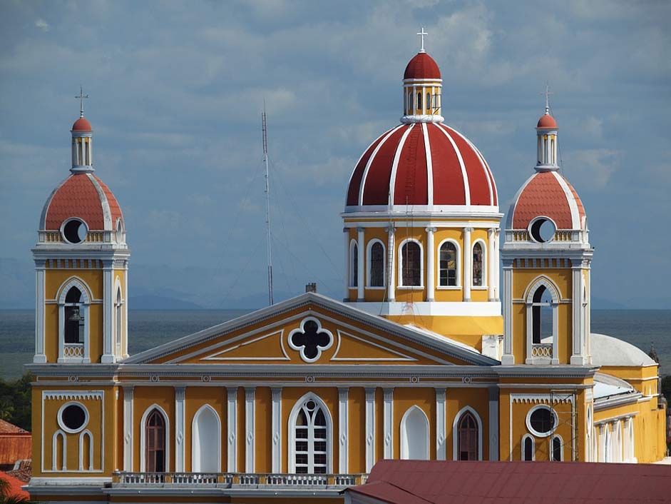 Central-America Granada Cathedral Nicaragua