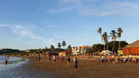 Sanjuandelsur Sunset Beach Nicaragua Picture
