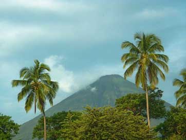 Nicaragua Island Ometepe Volcanoe Picture