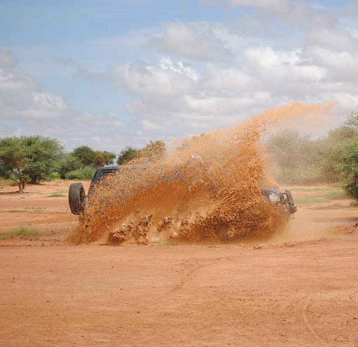 All-Terrain Splashes 4X4 Mud