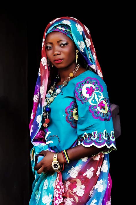 Black Nigeria-Woman Woman African-Woman