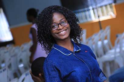 Nigeria Smiling Laugh Fun Picture