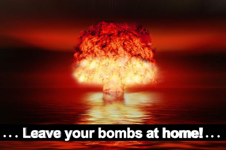 Mushroom Explosion Nuclear-Weapons Atomic-Bomb