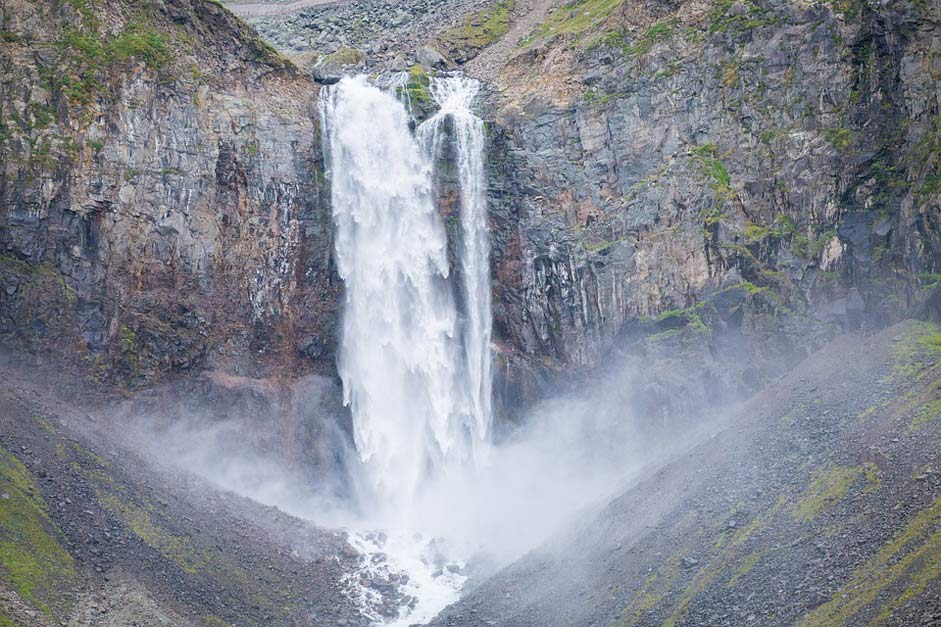 Landscape Falls North-Korea Changbai-Mountain