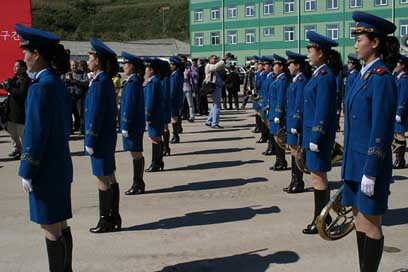 Parade Music North-Korea Women Picture