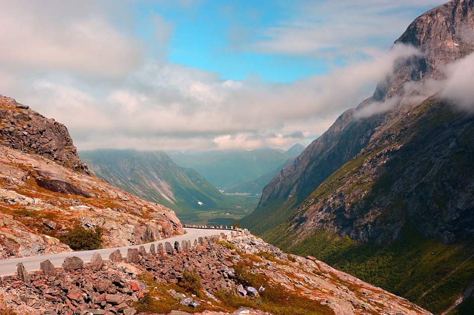 Norway Mountain-Road Mountains Landscape