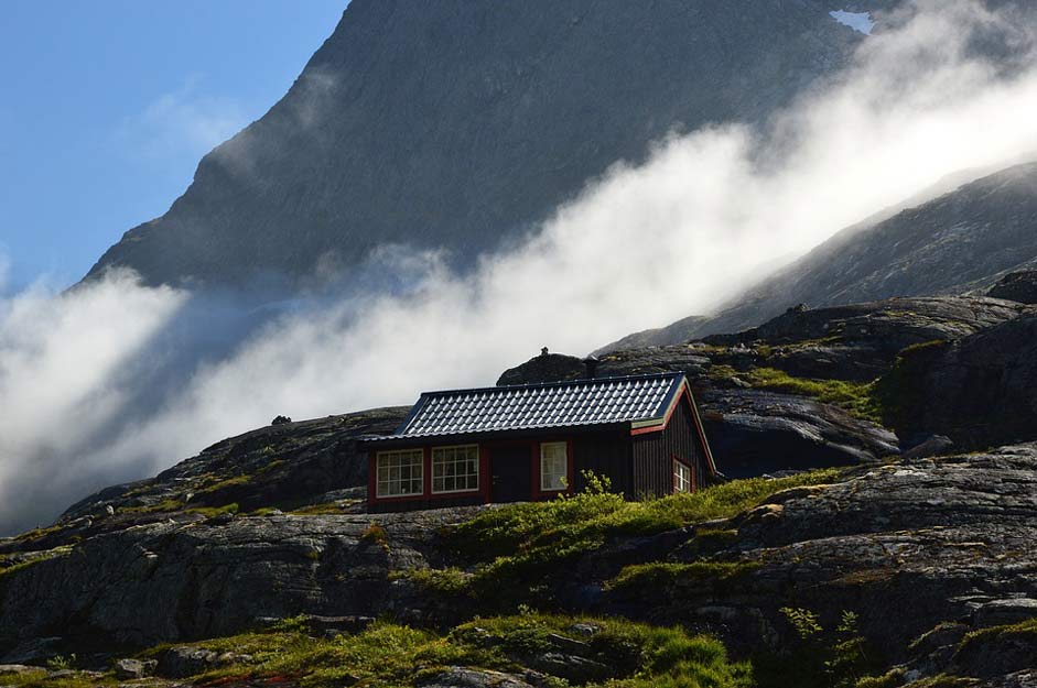 Clouds Mountains Nature Landscape