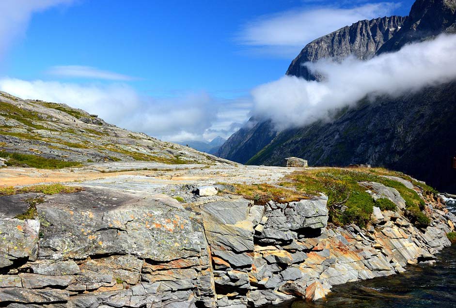 Rock Mountains Norway Landscape