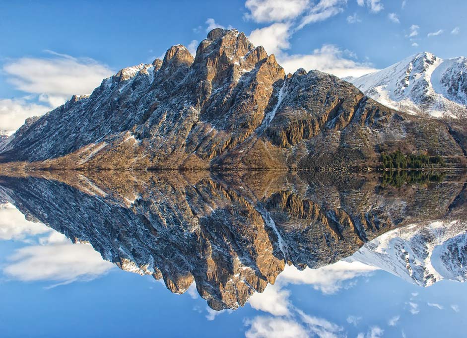 Mountain-And-Water Landscape Water Mountain