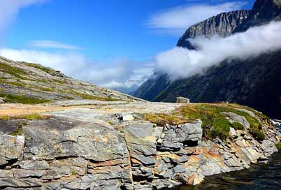 Landscape Rock Mountains Norway Picture