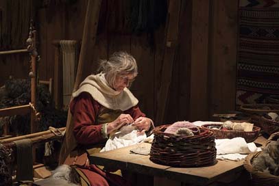 Viking Sewing Medieval Norway Picture