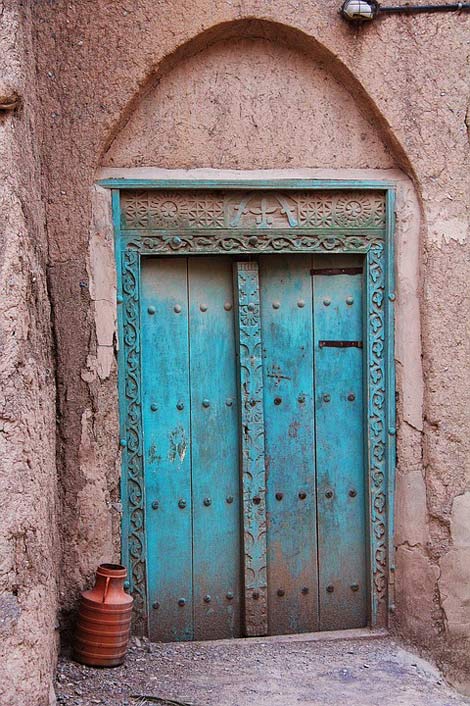 Entrance Old Architecture Door