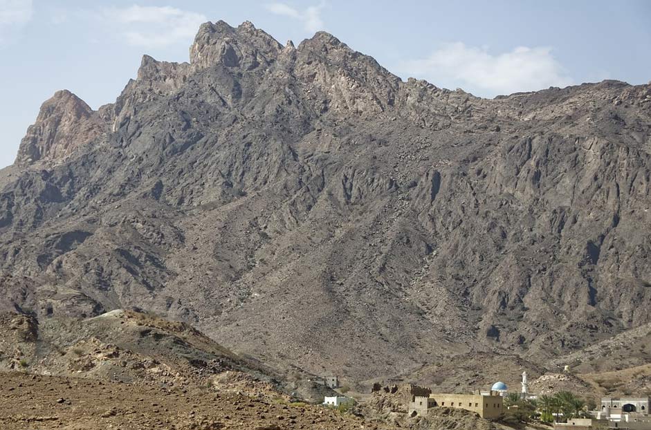 Mountains Landscape Az-Zahira Oman