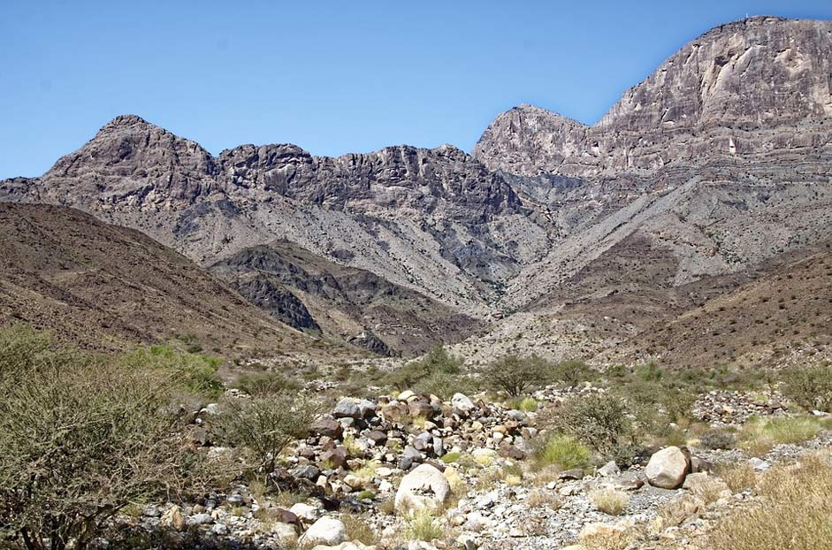 Mountains Landscape Region-Ad-Dachiliyya Oman