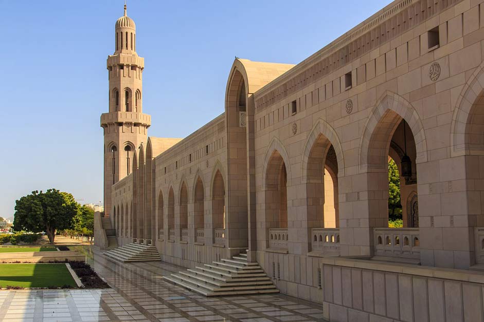 Mosque Qaboos Oman Sultan-Qaboos-Grand-Mosque
