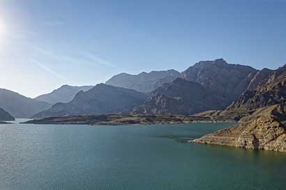 Oman Landscape Reservoir Wadi-Dayqa-Dam Picture
