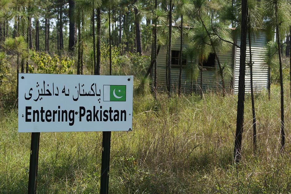 Sign Signage Border Pakistan