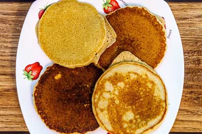 Chapati Food Pancakes India Picture