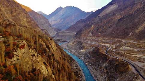 River Water Pakistan Mountain Picture
