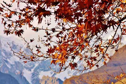 Mountain Sky Scenic Autumn Picture