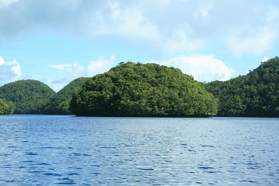Landscape Palau Water Islands