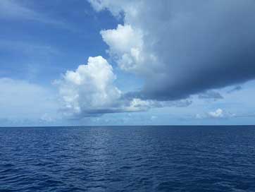 Ocean Sky Clouds Water Picture