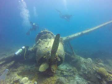 Seaplane Plane-Wreck Shipwreck Palau Picture