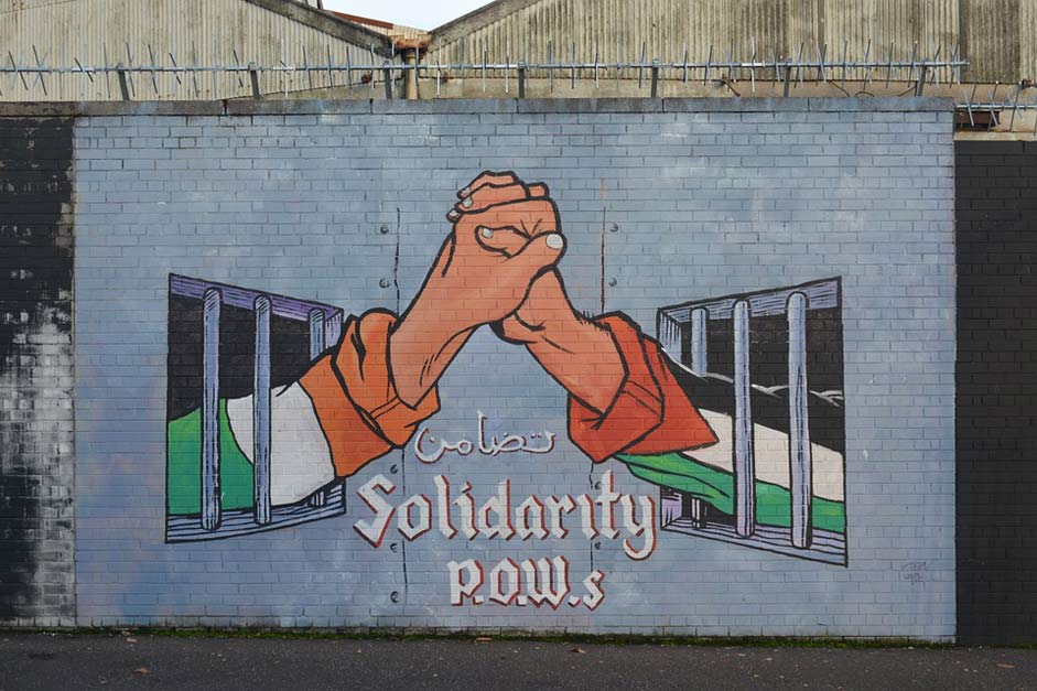 Prisoner-Of-War Conflict Belfast Mural