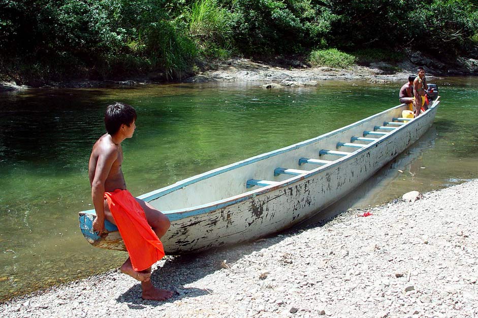 Embara-Indian Panama-Canal Panama Boat