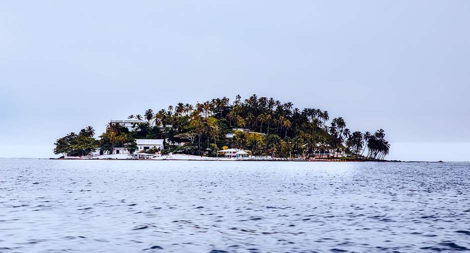 Ocean Sea Panama Island