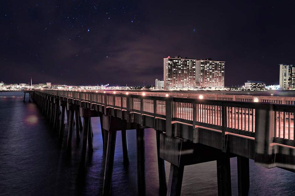 Florida Panama-City-Beach Harbor Pier