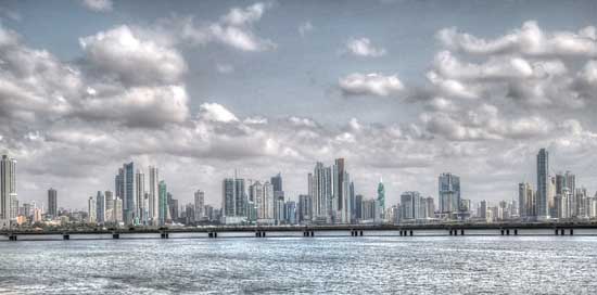 Panama  City Skyline Picture
