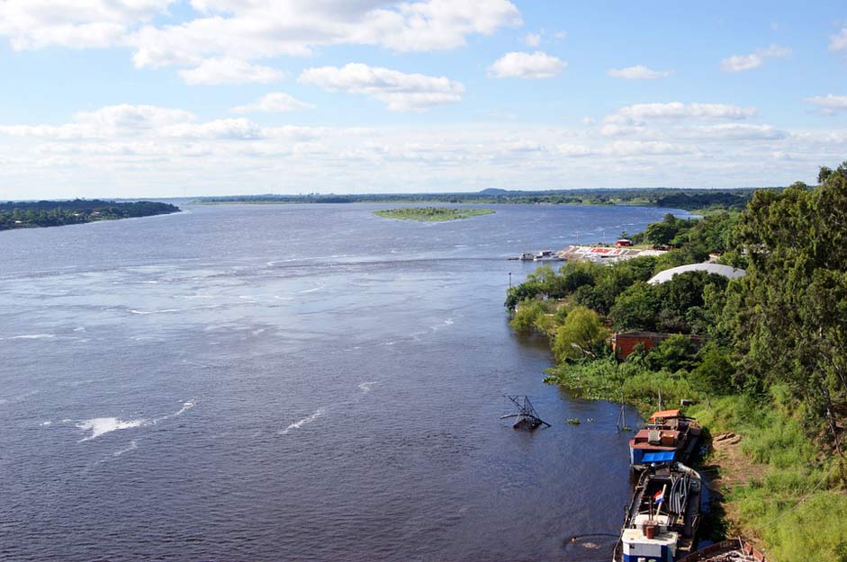 Water Ship Rio-Paraguay River