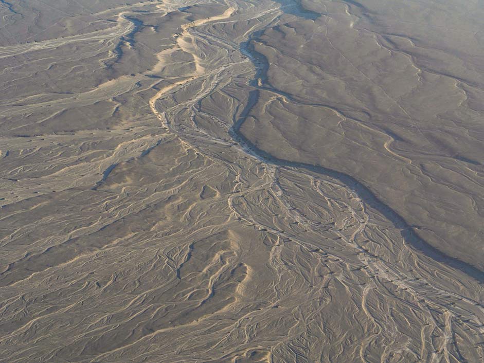 Dehydrated Watercourse River Desert