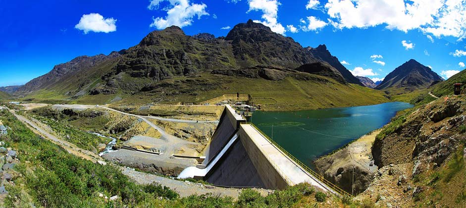 Water-Dam Peru Huanza Hydroelectric-Power-Station