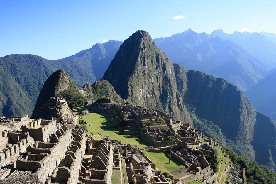 Peru South-America Mountains Machu-Picchu