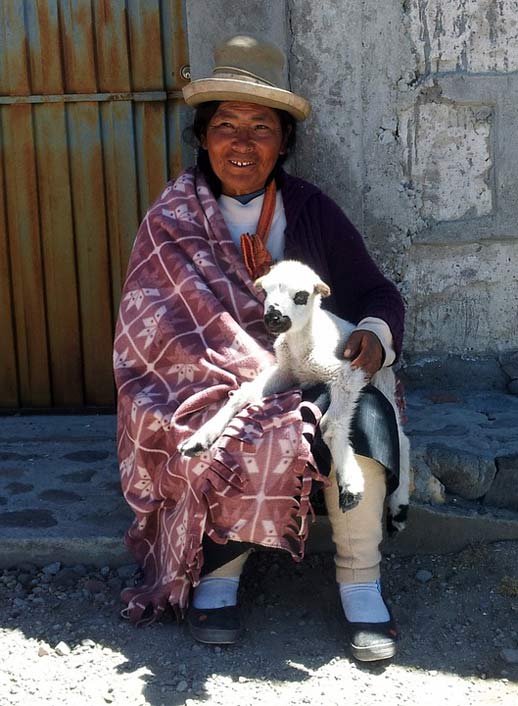 Andes Peru Woman Peruvian
