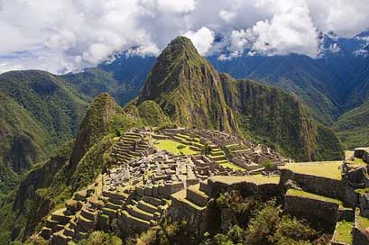 Peru Landscape Machu-Picchu Mountains Picture