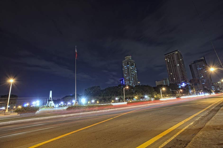 Road Street Evening Night