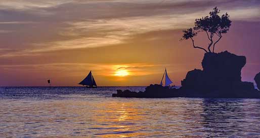 Boracay Evening Philippines Beach Picture