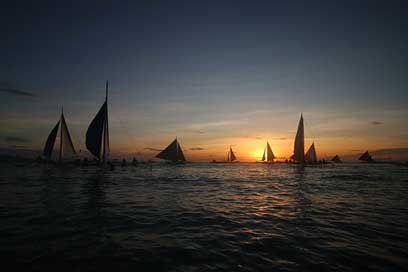 Boracay Beach Philippines Sunset Picture