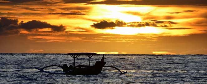 Boat Philippine Dusk Sunset Picture