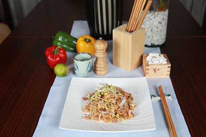 Pad-Thai Stirfry Noodles Filipino-Cuisine Picture