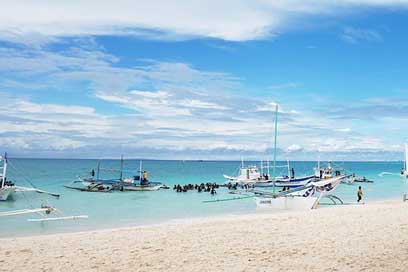 Republic-Of-The-Philippines Sky Sea Boracay Picture