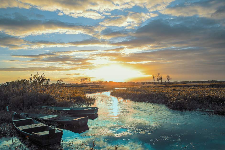 Landscape Poland Water River