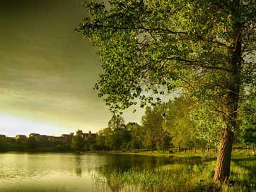 Poland Water Reflections Lake Picture