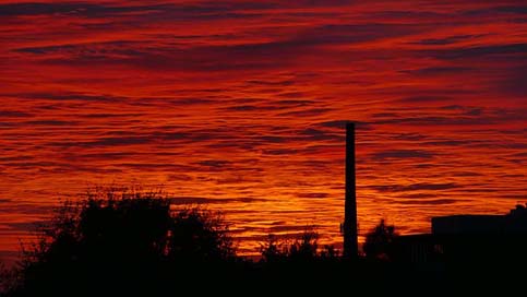 Sunset  Nature Poland Picture